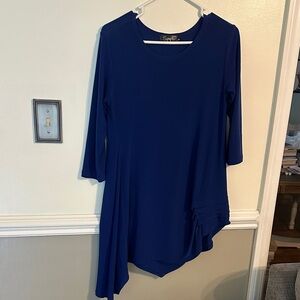 Sympli Blue Tunic Top‎ women’s size 6